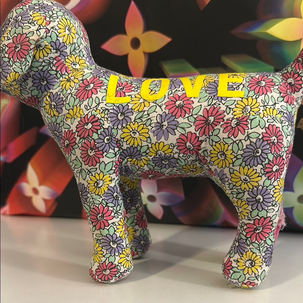 Floral Print Accessory with Love Detail